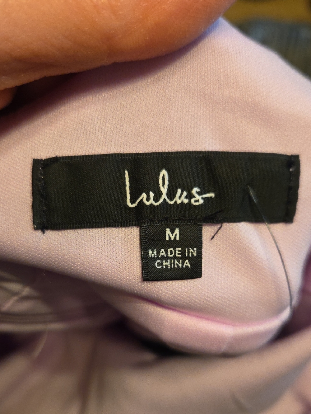 NEW LULUS Happiest Hour Lilac Asymmetrical Bodycon Midi Dress Size Medium - Picture 2 of 4